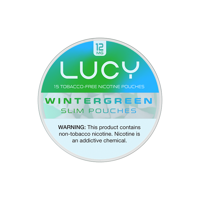 LUCY WINTERGREEN 12MG SLIM NICOTINE POUCHES