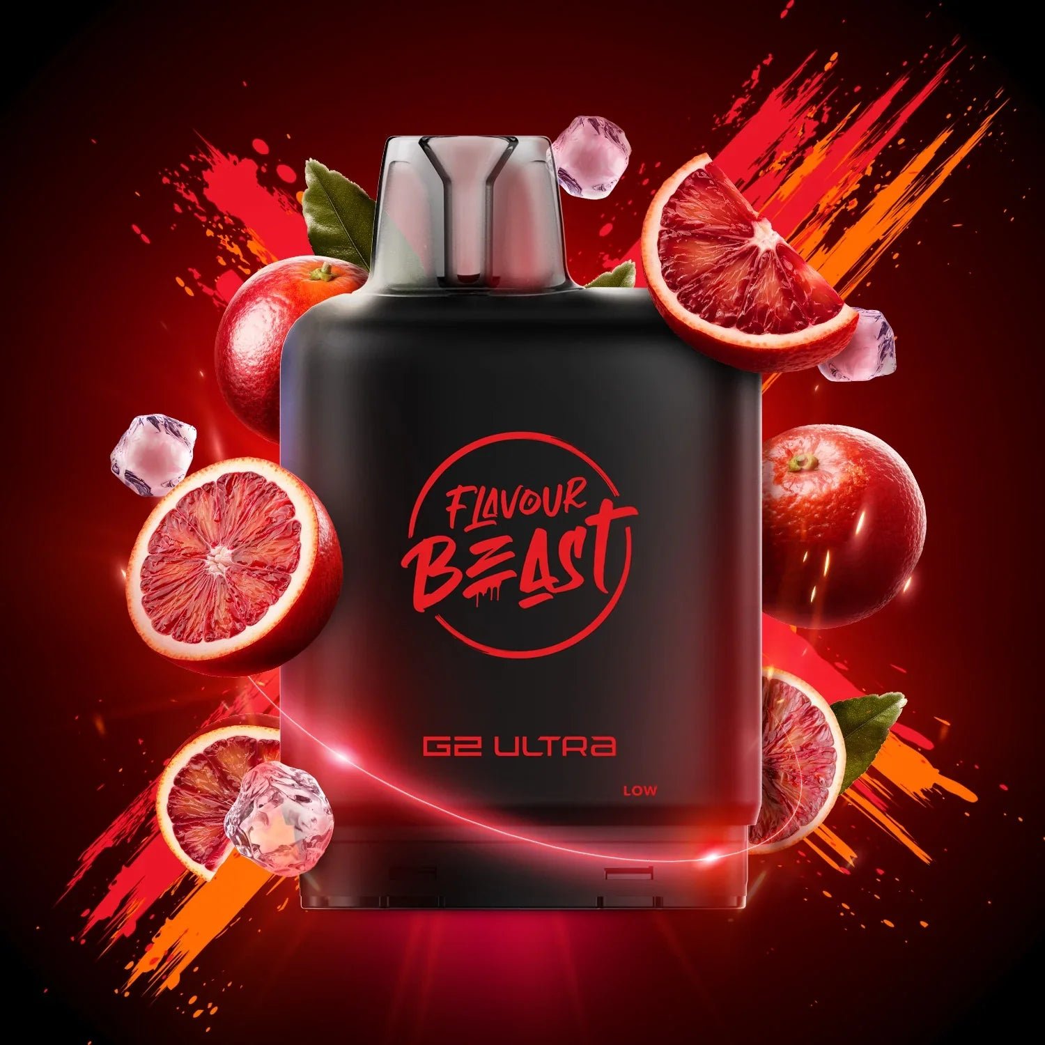 Bangin' Blood Orange (Iced) - Level X Flavour Beast G2 Ultra 50K