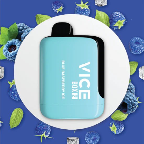 Blue Raspberry Ice Vice Box 2 70K Disposable Vape