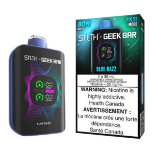 Blue Razz STLTH X Geek Bar Disposable Vape 80K