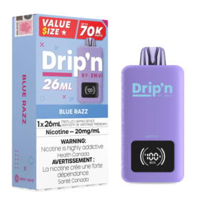Blue Razz Envi Drip’n 70K Disposable Vape