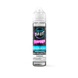 Bomb Blue Razz-Flavour Beast E-Liquid Freebase 60ML