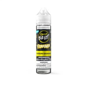 Bussin Banana Iced-Flavour Beast E-Liquid Freebase 60ML