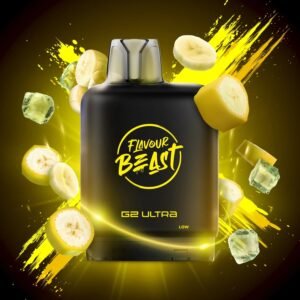 Bussin'-Banana-(Iced) - Level X Flavour Beast G2 Ultra 50K