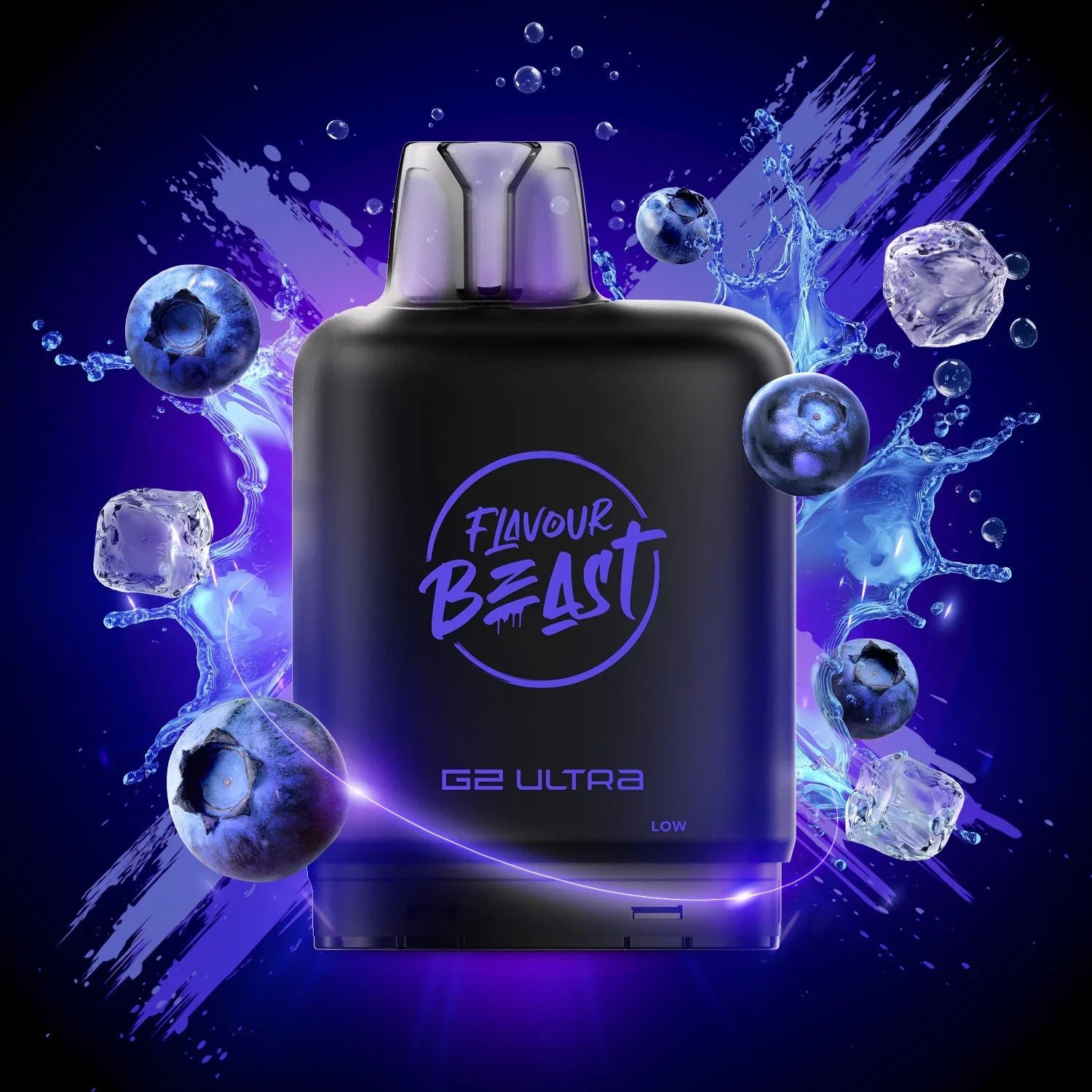 Chuggin Blueberry Sparkle (Iced) - Level X Flavour Beast G2 Ultra 50K