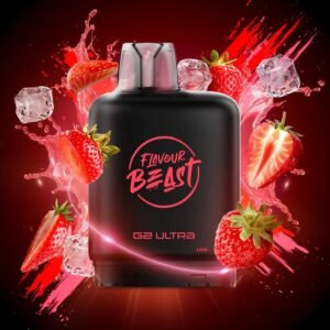 Chuggin Strawberry Classic (Iced)) - Level X Flavour Beast G2 Ultra 50K