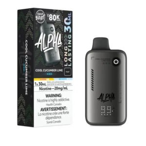 Cool Cucumber Lime Iced Flavour Beast ALPHA 80k Disposable Vape