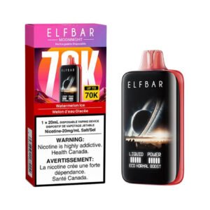 Watermelon Ice Elf Bar MoonNight 70K Disposable Vape