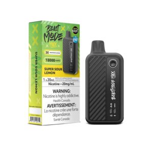 Super Sour Lemon Flavour Beast Mode Max 18K Disposable Vape