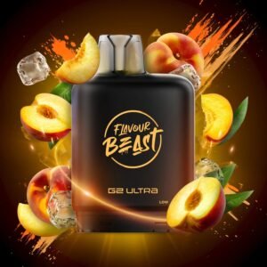 Frizzy Peach (Iced)- Level X Flavour Beast G2 Ultra 50K