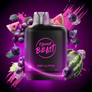Gleamin' Grape Watermelon Mint (Iced) - Level X Flavour Beast G2 Ultra 50K
