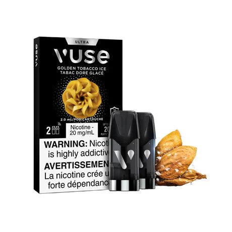 Golden Tobacco Ice Vuse Ultra Pods (2pk)