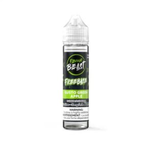 Gusto Green Apple-Flavour Beast E-Liquid Freebase 60ML