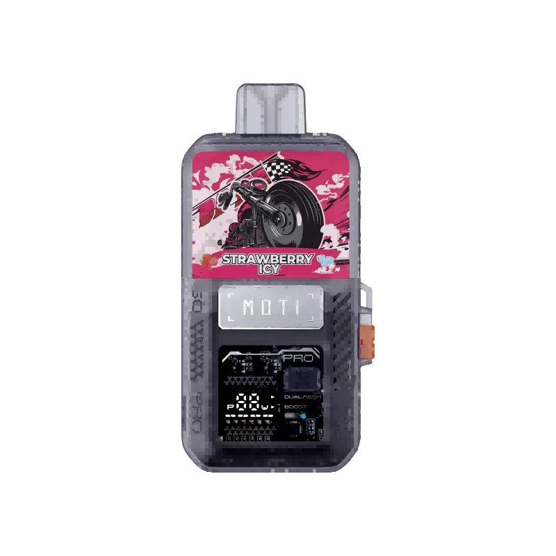 Strawberry Icy - MOTI Go Pro 12000 Disposable Pod+Device