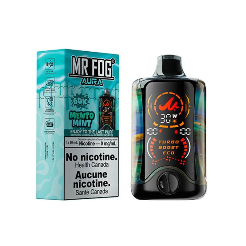 Mento Mint Mr. Fog Aura 60K Disposable Vape - Image 2