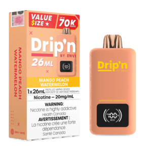 Mango Peach Watermelon Envi Drip’n 70K Disposable Vape