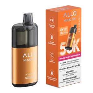 Mango Peach Allo Intense Nuud 50K Disposable Vape Device
