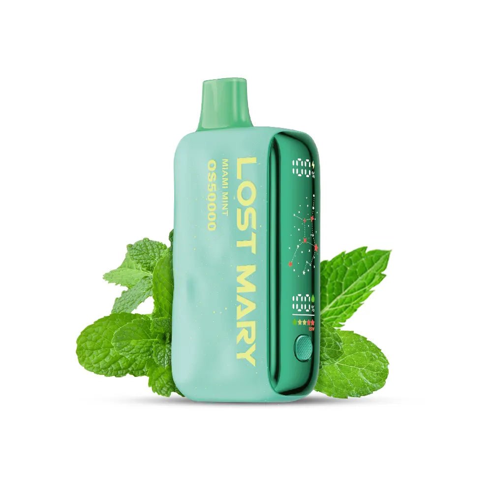 Miami Mint Flavour Lost Mary OS50000 Disposable Vape