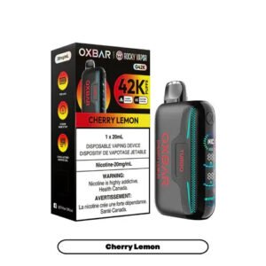 Cherry Lemon OXBAR X Rocky Vapor G42K Disposable Vape
