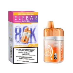 Peach Mango Watermelon ELF Bar BC Pro 80K Disposable Vape