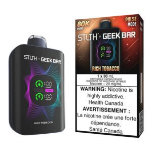 Rich Tobacco STLTH X Geek Bar Disposable Vape 80K