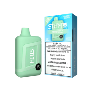 Kiwi Dragon Berry Ice STLTH 8K PRO Disposable Vape
