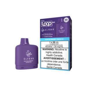 Sour Blueberry Lemon Ice STLTH Loop Max X Elfbar 50K Pod'
