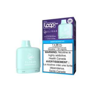 Sour Blue Razz Ice STLTH Loop Max X Elfbar 50K Pod'