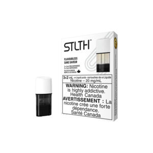 Flavourless Stlth Pod Pack(3pk)'