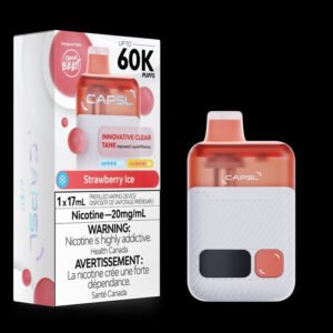 Strawberry Ice Flavour Beast CAPSL 60K Disposable Vape