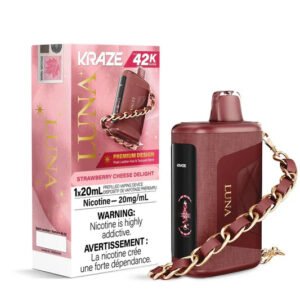 Strawberry Cheese Delight Kraze Luna 42K Disposable Vape