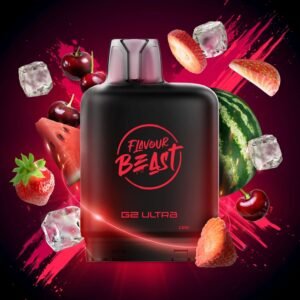 Strawberry Cherry Watermelon (Iced) - Level X Flavour Beast G2 Ultra 50K
