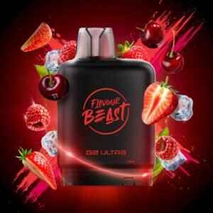 Strawberry Raspberry Cherry (Iced) - Level X Flavour Beast G2 Ultra 50K