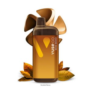 Creamy Tobacco Vuse Go 8000 Rechargeable Disposable Vape