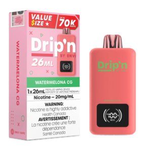 Watermelon CG Envi Drip’n 70K Disposable Vape