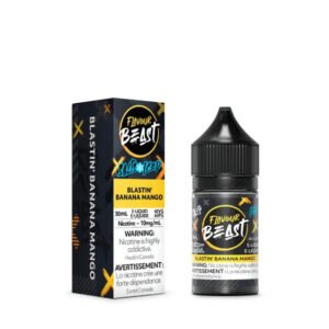 Blastin' Banana Mango Iced-Flavour Beast E-Liquid Salt 30ML'