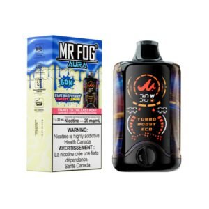 Blue Raspberry Cherry Lemon Mr. Fog Aura 60K Disposable Vape