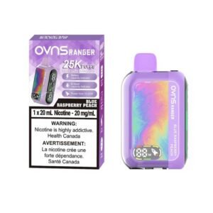 Blue Raspberry Peach-OVNS Ranger 25K Disposable Vape