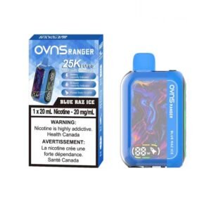 Blue Razz Ice-OVNS Ranger 25K Disposable Vape