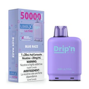 Blue Razz-Drip'n Level X G2 Ultra 50k