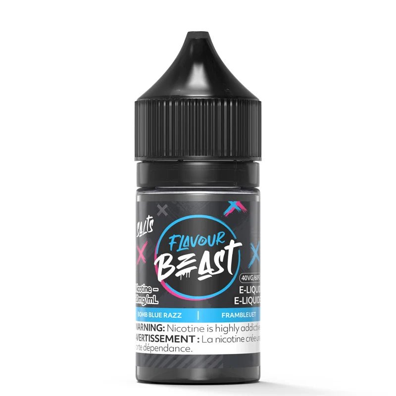 Bomb Blue Razz - Flavour Beast E-Liquid Salt 30ML'