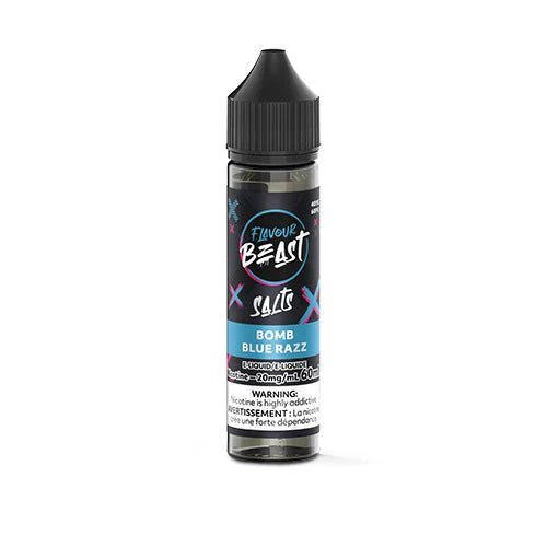 Bomb Blue Razz-Flavour Beast E-Liquid Salt 60ML'