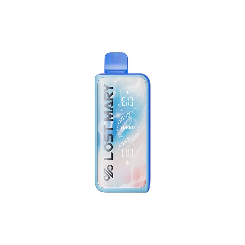 Bomb Blue Razz Flavour Lost Mary Mt50k Turbo Disposable Vape