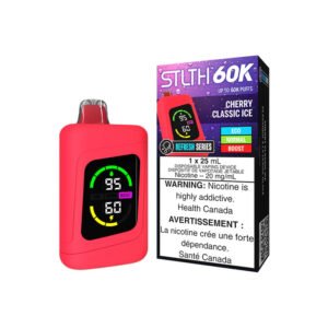 Cherry Classic Ice STLTH 60K Refresh Series Disposable Vape