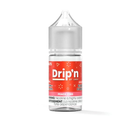 Peach Zing Drip'n Nic Salt 30ML'