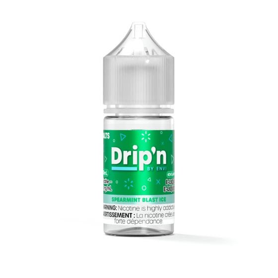 Spearmint Blast Ice Drip'n Nic Salt 30ML'