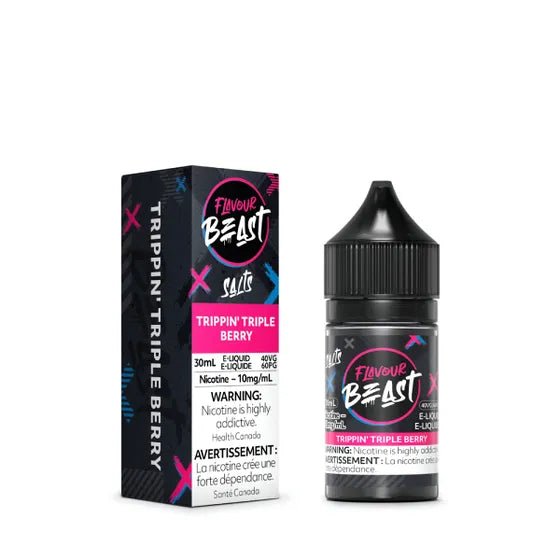 Trippin Triple Berry-Flavour Beast E-Liquid Salt 30ML'
