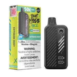 Extreme Mint Iced Flavour Beast Beast Mode Max 2 50K Disposable Vape