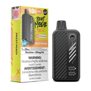 Frizzy Peach Iced Flavour Beast Beast Mode Max 2 50K Disposable Vape