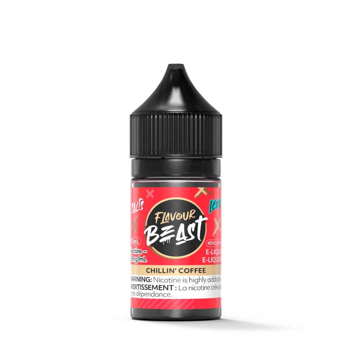 Chillin' Coffee-Flavour Beast E-Liquid Salt 30ML'